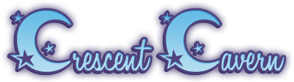 Pokemon Crescent Cavern Logo